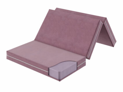Футон DreamLine Eco (велюр бледно-розовый) 22