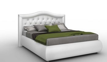 Кровать Sleeptek Premier 6 с п/м Кожа White